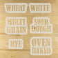 Bread Label reusable bread stencil set for artisan baking