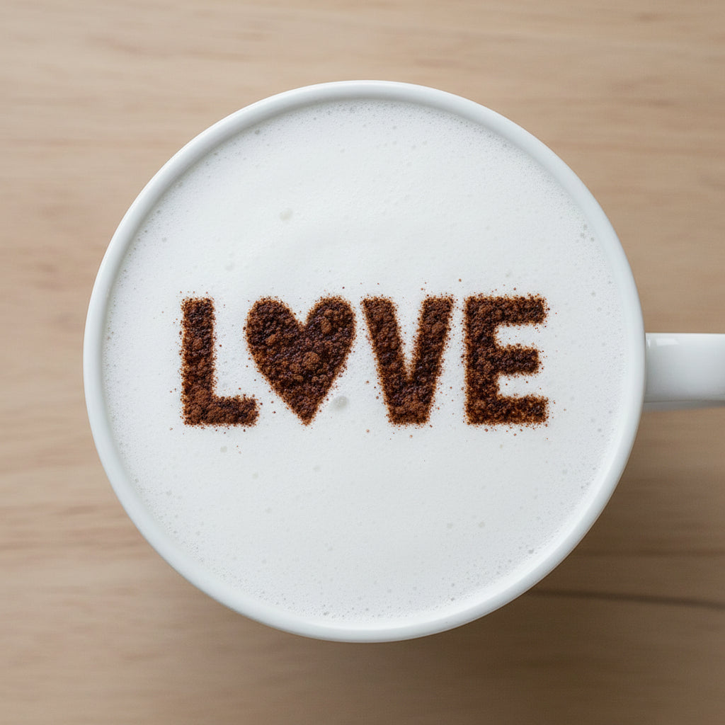Valentine Drink & Dessert Stencil Set