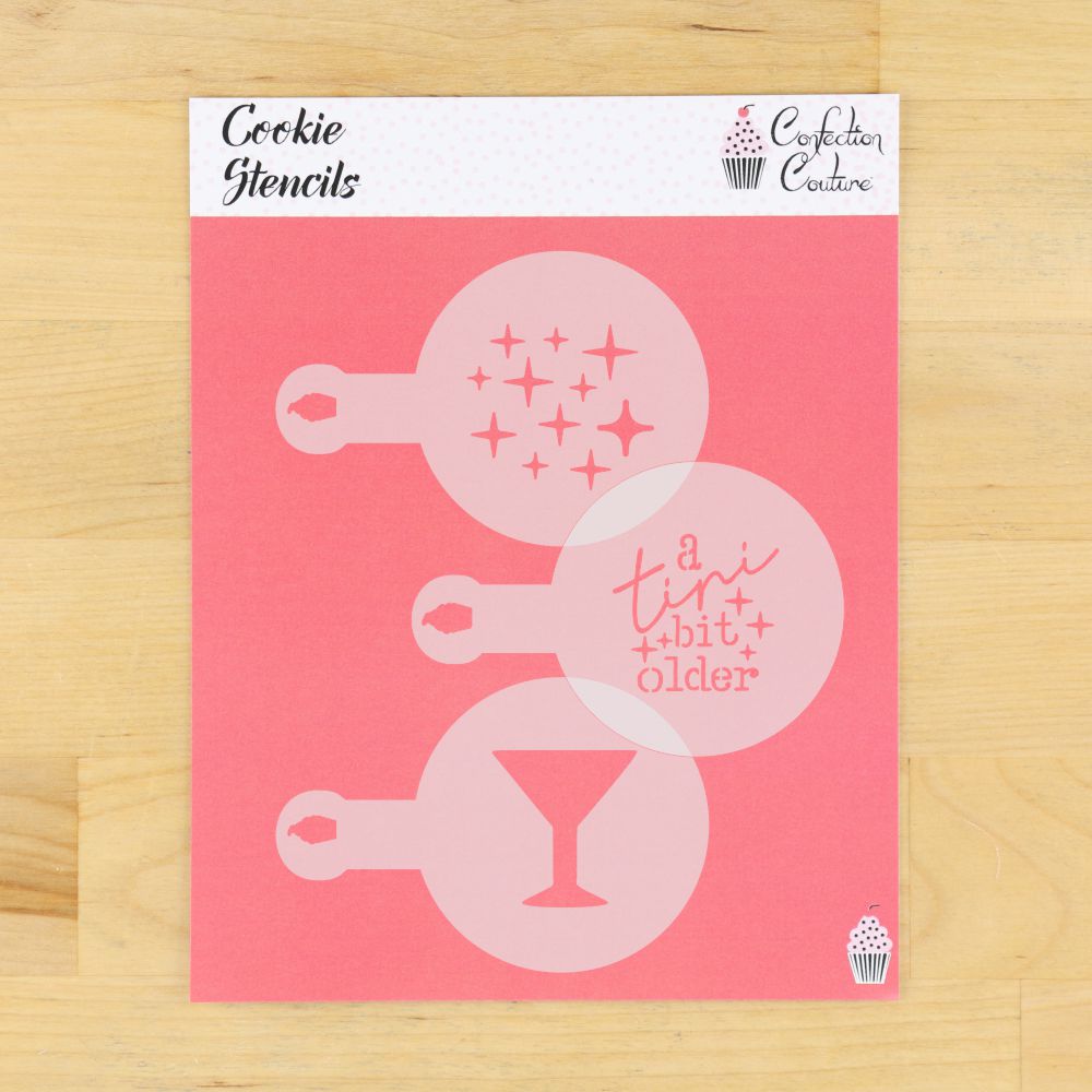 Martini Stencils for cocktails