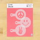 Hippie Cocktail and Barista Stencil Set