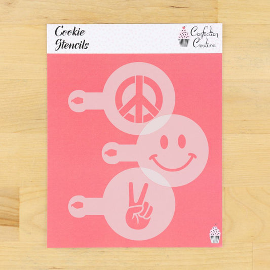 Hippie Cocktail and Barista Stencil Set