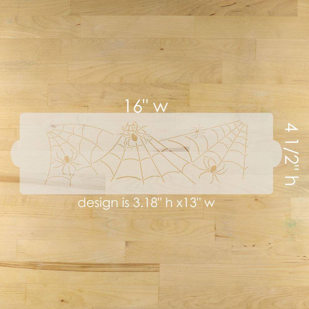 Spider Web Cake Stencil