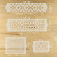 Astoria Diamond Cake Side Stencil