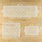 Rope Trellis Cake Side Stencil