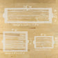 Wood Plank Cake Side Stencil