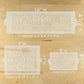 Woodgrain Cake Side Stencil