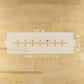 Football Lacing Cake Side Stencil