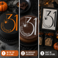 Trick or Treat Cake Top Stencil Trio