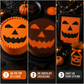 Jack O Lantern Cake Top Stencil Trio