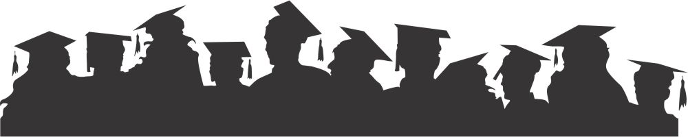 Graduation 3 Piece Cake Stencil Set