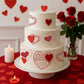 Valentines 3 Piece Cake Stencil Set