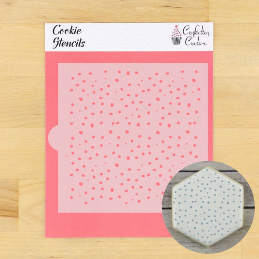 Snowfall Basic Cookie Stencil