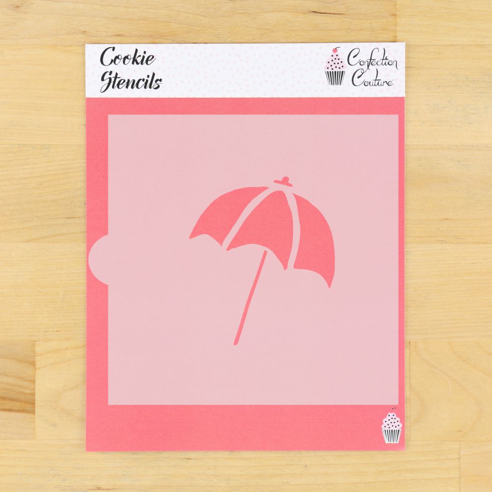 BEACH UMBRELLA COOKIE STENCIL