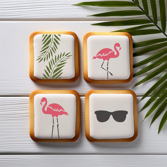 South Beach Cookie Stencils