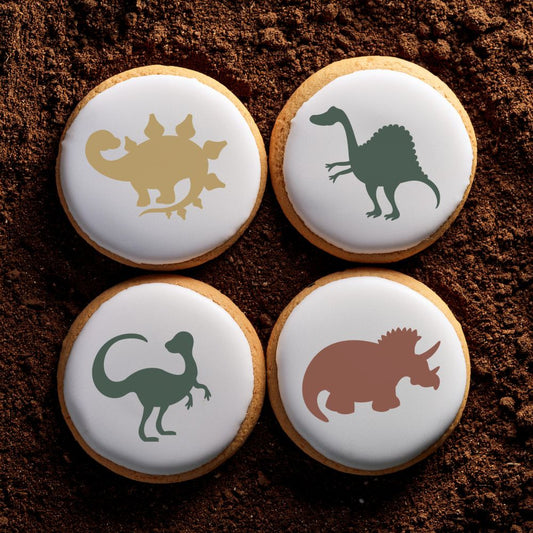 Dinosaur Cookies for Birthdays