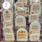 Give Thanks Message Cookie Stencils