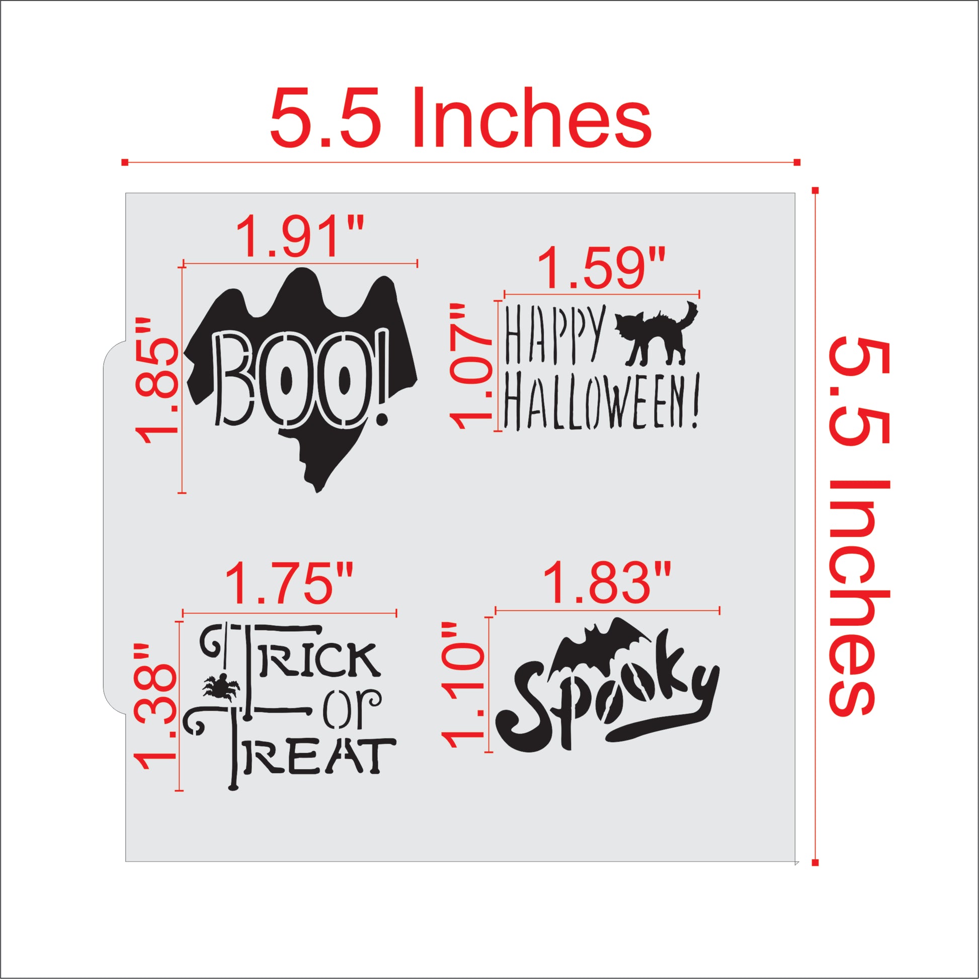Halloween Messages Cookie Stencil | Halloween Cookies – Confection Couture Stencils halloween-messages-cookie-stencil-halloween-cookies-confection-couture-stencils