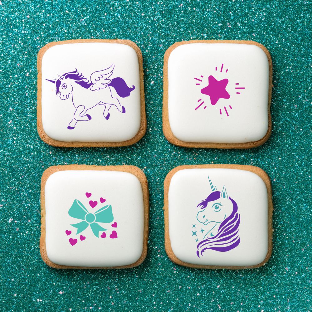 Unicorn Cookies for birthdays