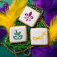 Mardi Gras Masks Cookie Stencil