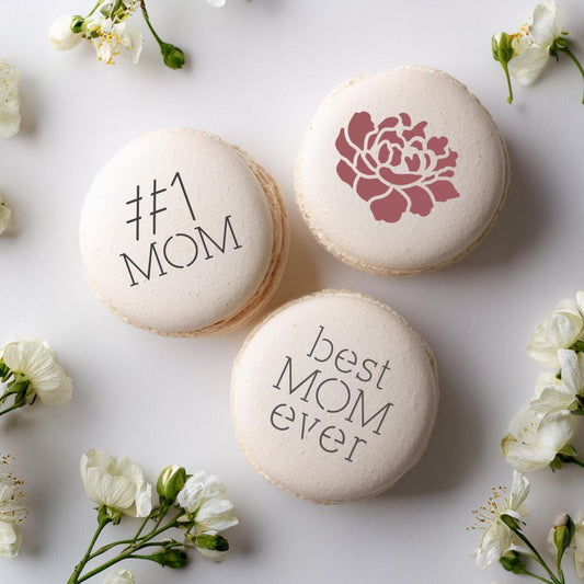 Mother's Day Round Cookie Stencil 3 Pc Set