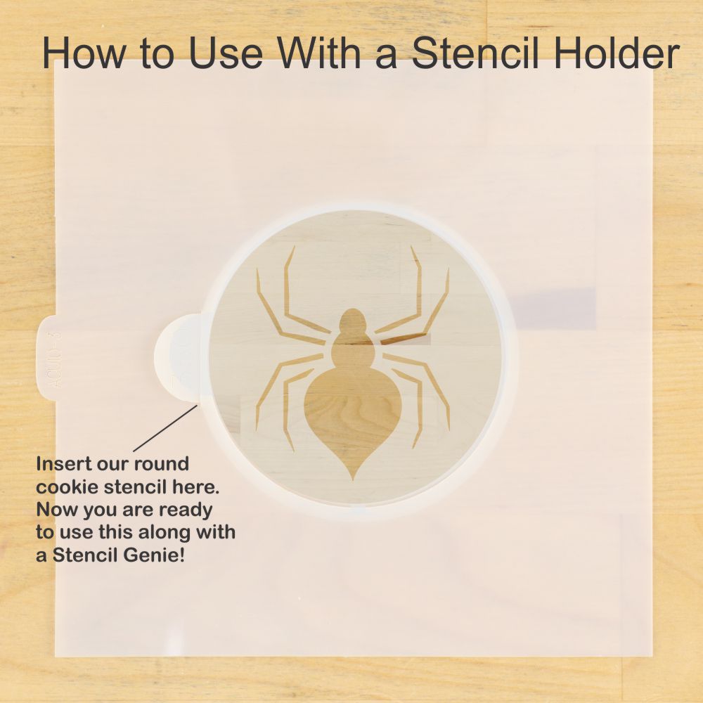 Halloween Round Cookie Stencil 3 Pc Set