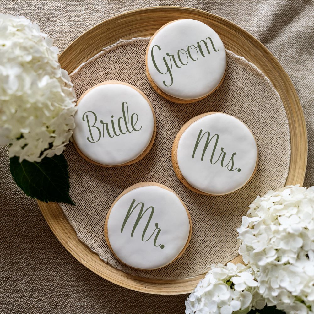 Wedding Couple cookies