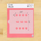 Animal Paw PYO Paint Palette Cookie Stencil