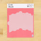 Clouds Cookie Stencil Edger
