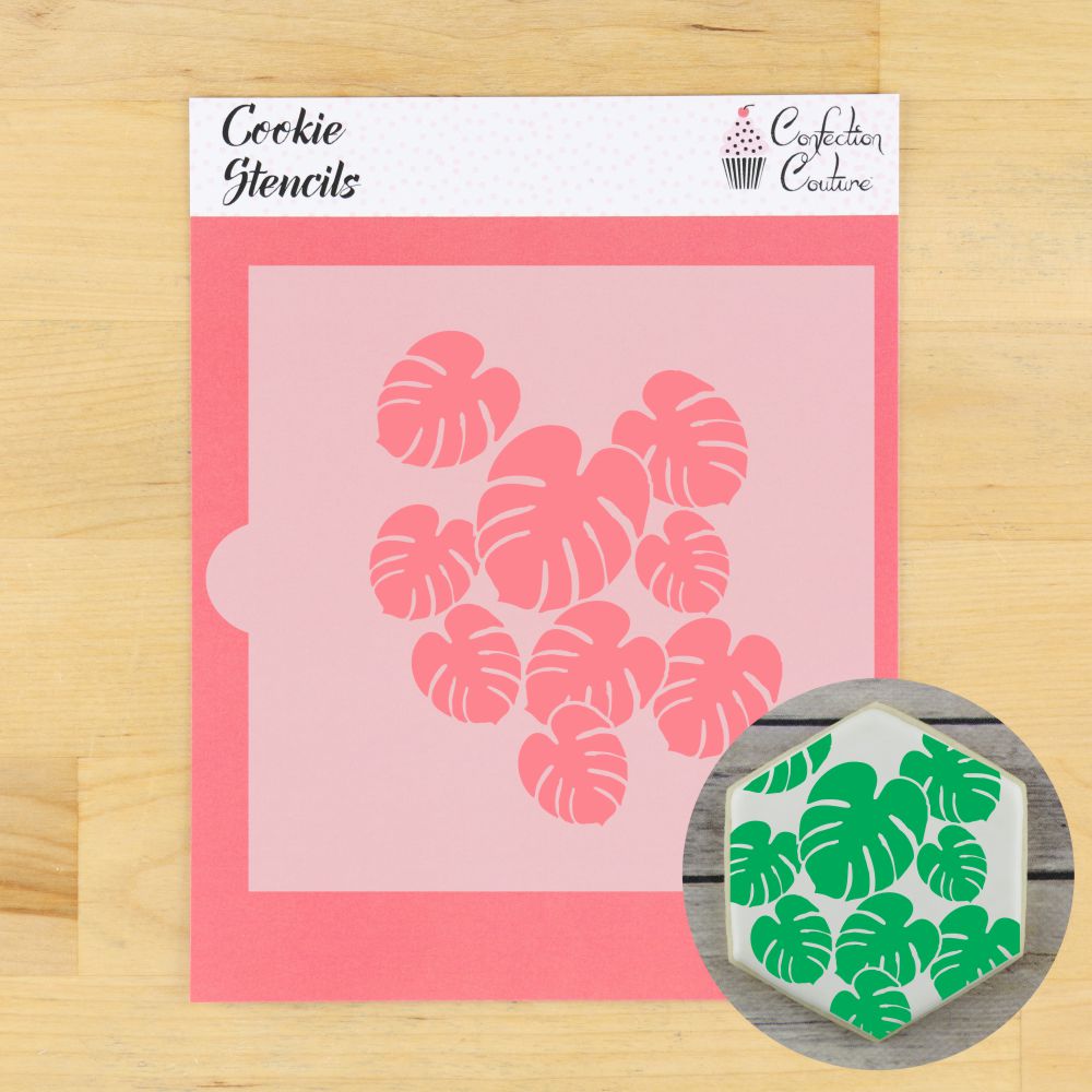 Philodendron Cookie Stencil