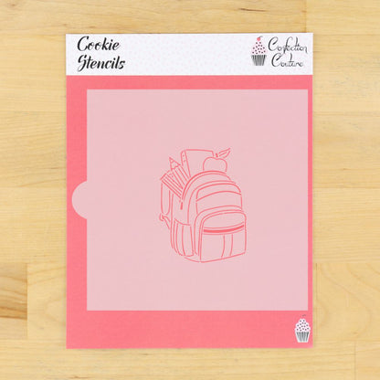 Backpack Paint Your Own Cookie Stencil