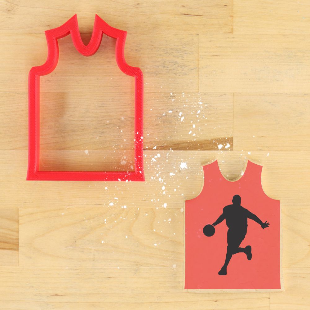 Basketball Player Cookie Stencils
