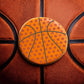 Basketball Cookie Stencil