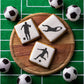 Soccer Players Cookie Stencil