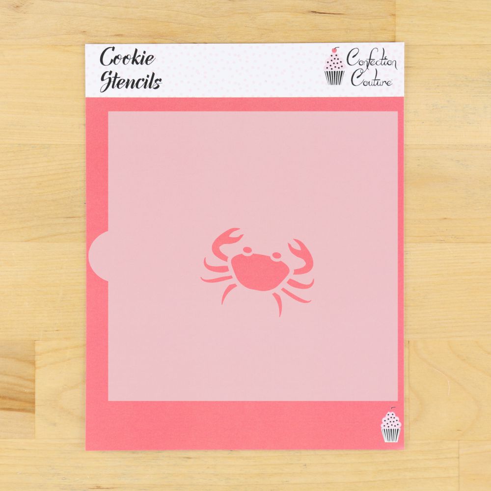 Crab Cookie Stencil