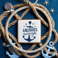 Anchors Aweigh Cookie for US Navy