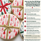 Abstract Tree Gift Wrap Cookie Stencil With Masking Piece