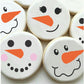 Custom Snowman Face Cookie Stencils