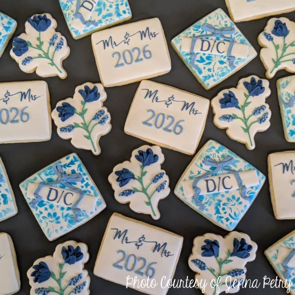 Wedding Cookie Stick Stencil