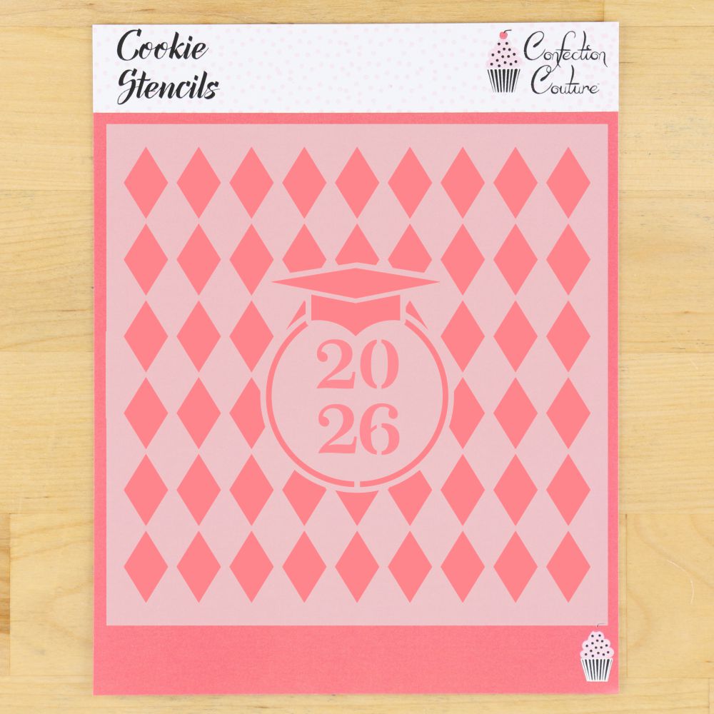 Custom Graduation Cookie Stencils