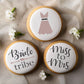 Bride Tribe Round Cookie Stencil 3 Pc Set