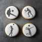 Women's Volleyball Players Cookie Stencil