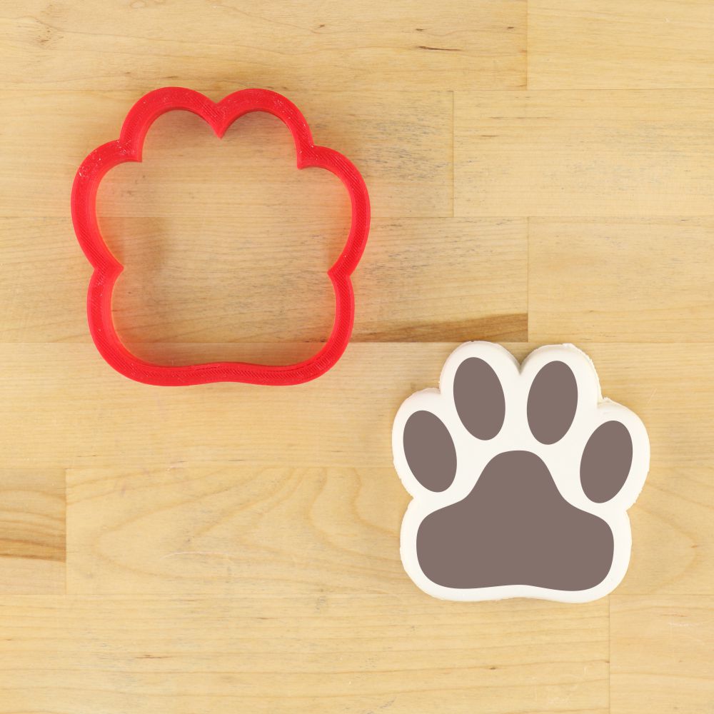 Paw Print Stencil For Cookies – Confection Couture Stencils paw-print-stencil-for-cookies-confection-couture-stencils