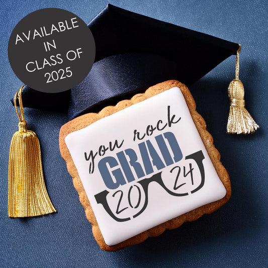 You Rock Grad Cookie Stencil