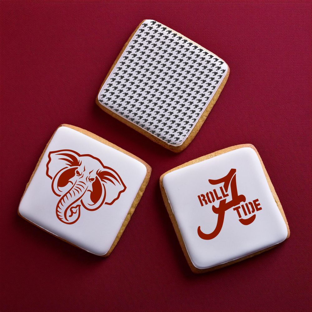 Crimson Tide Cookie Stencil Set