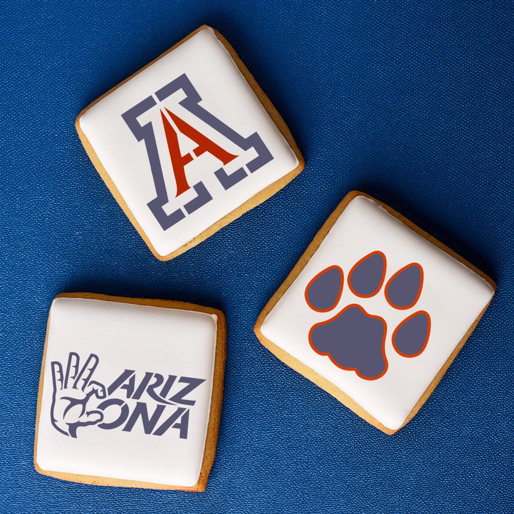 Bear Down Cookie Stencil Set