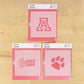 Bear Down University of Arizona Cookie Stencil Set