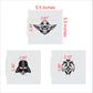 Star Wars Birthday Cookie Stencil Set Dimensions