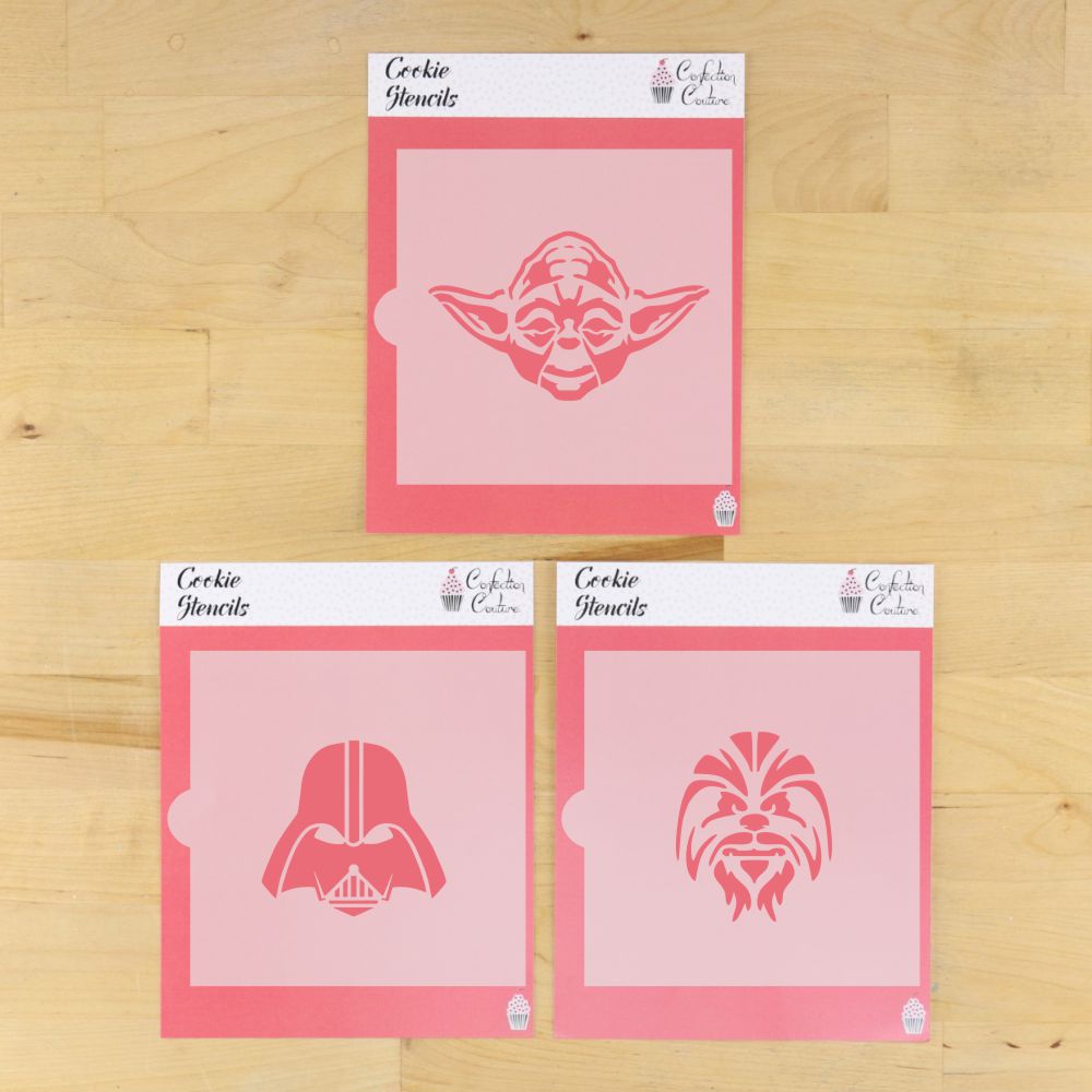 Star Wars Birthday Party Cookie Stencils – Confection Couture Stencils star-wars-birthday-party-cookie-stencils-confection-couture-stencils