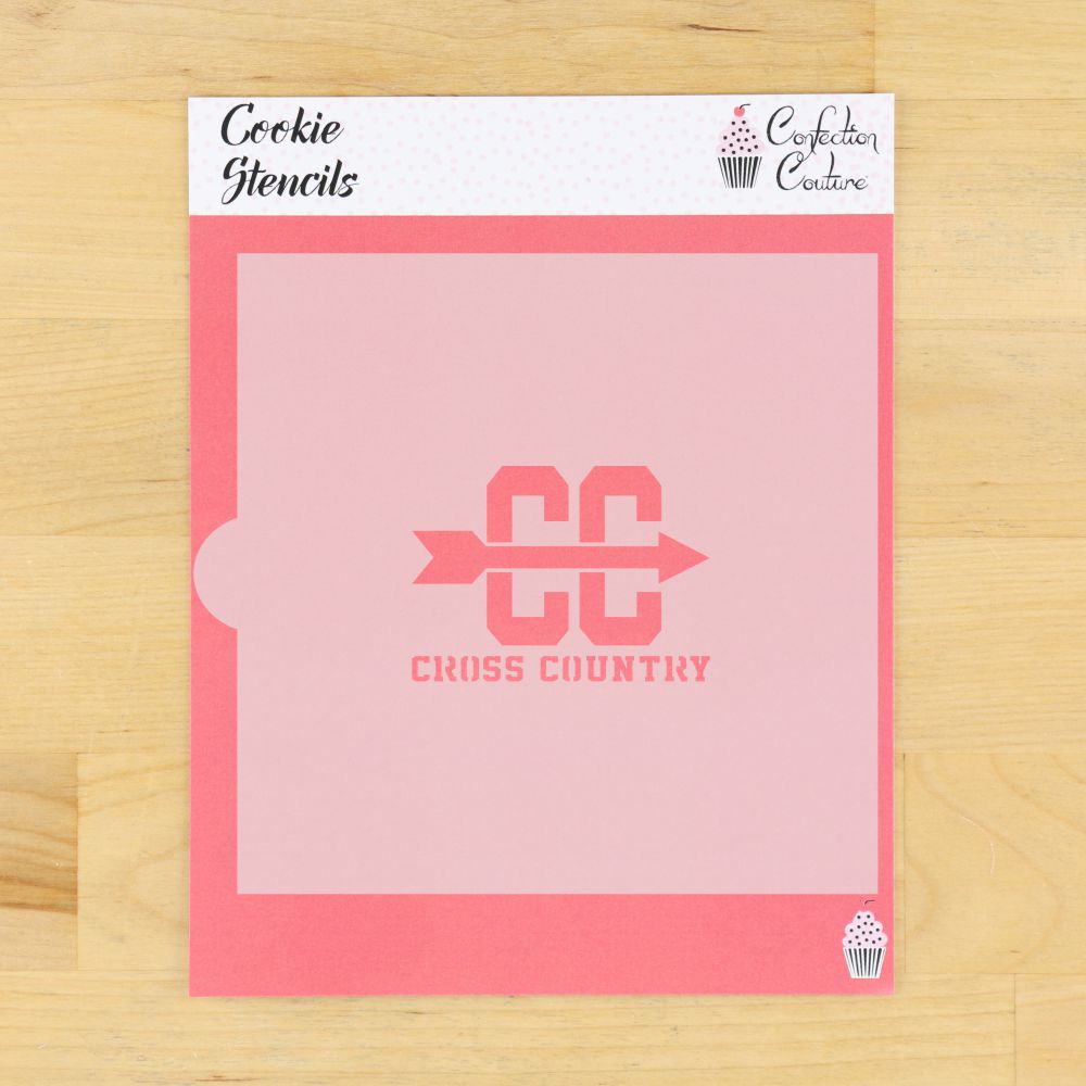 Cross Country cc Cookie Stencil Set