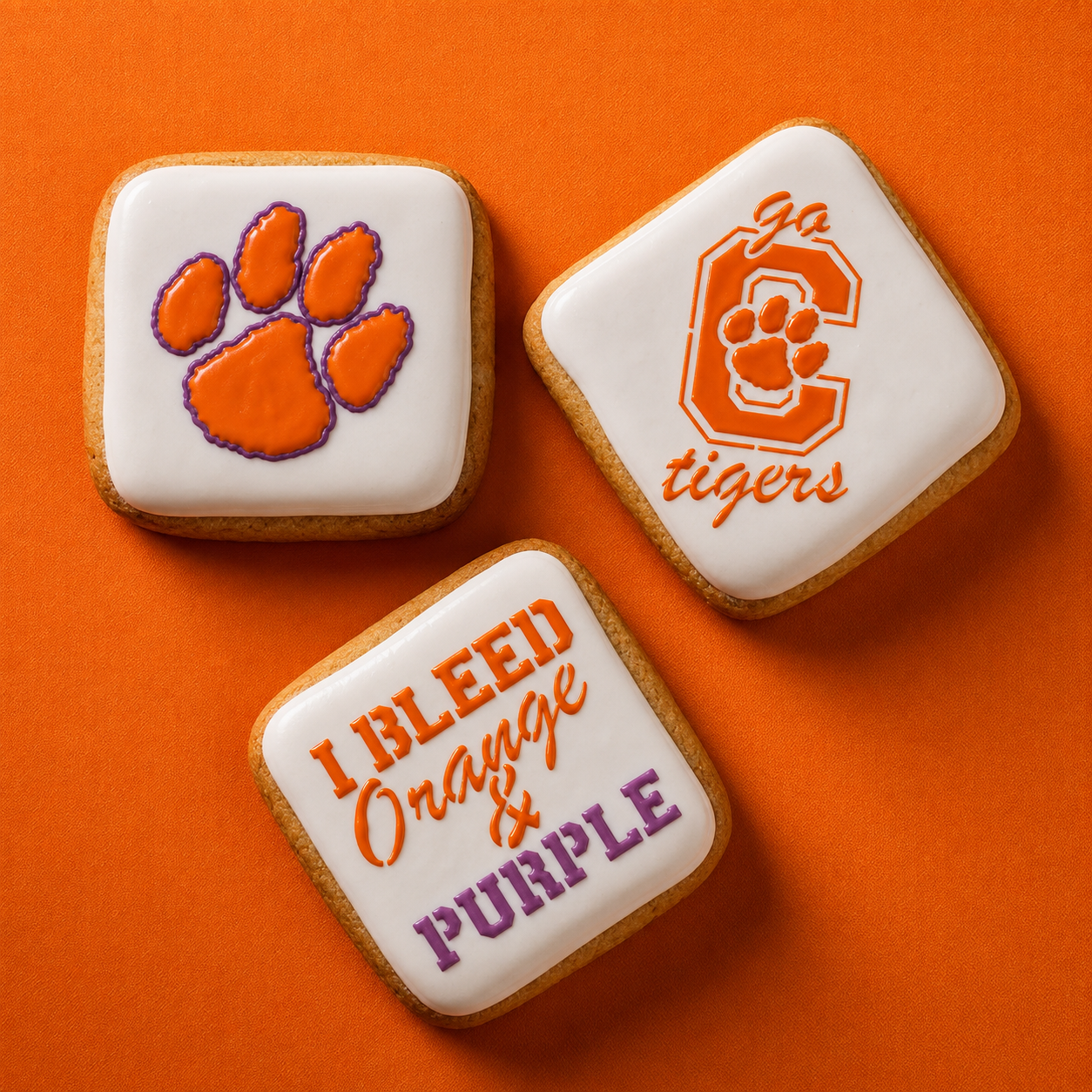 Go Tigers Cookie Stencil Set